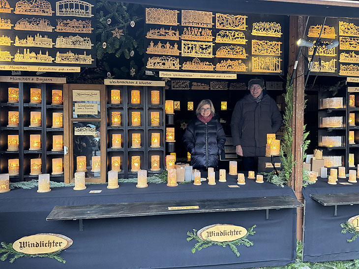 Prämierung des schönsten Standes und der schönsten Bude auf dem Münchner Christkindlmarkt 2024 